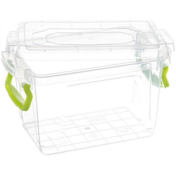 Контейнер для зберігання із кришкою Ал-Пластик №17 0,45 л (харчовий пластик) 75x90x140 мм (40520369)